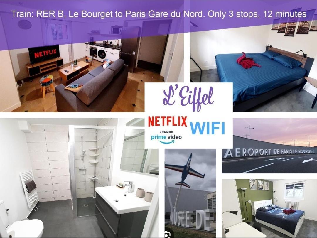 Appartement L'Eiffel - Self Checking, 20Min From Paris à Drancy Extérieur photo